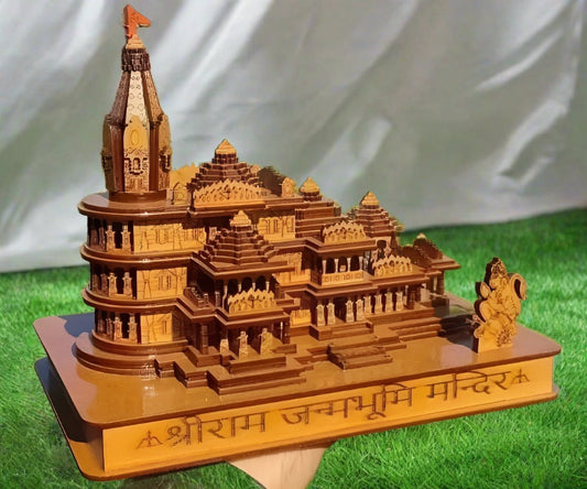 Shri Ram Mandir Ayodhya 3D Model With LED Light